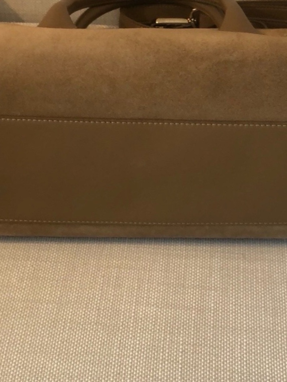 Jimmy Choo Riley Suede Tote - Picture 4 of 7